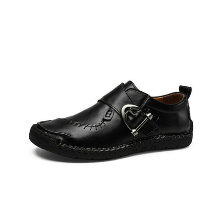 Kesitin Mens Lightweight Low Top Leather Shoes Formal Non Slip Lace Up Flats Black 8
Kesitin Mens Lightweight Low Top Leather Shoes Formal Non Slip Lace Up Flats Black 8