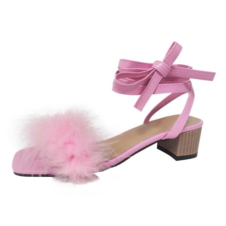 Womens Sandals Ladies Shoes Summer Fashion Sexy Women Sandals High Heel Chunky Heel Hairy Casual Sandals Women S Sandals Pu Pink 39
Womens Sandals Ladies Shoes Summer Fashion Sexy Women Sandals High Heel Chunky Heel Hairy Casual Sandals Women S Sandals Pu Pink 39
