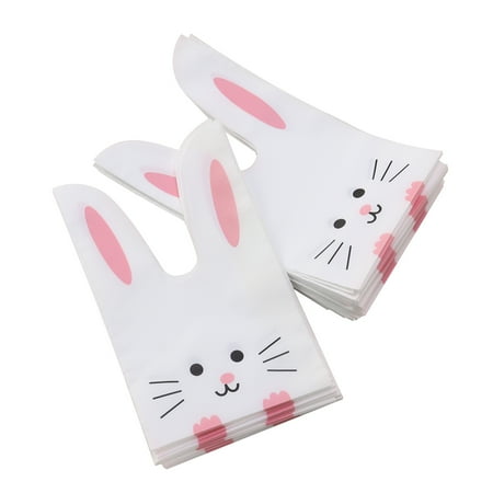 100pcs Rabbit Ear Packing Bag Printing Candy Dessert Gift Storage Bag for Festival Store Party Kid (10x18cm)
100pcs Rabbit Ear Packing Bag Printing Candy Dessert Gift Storage Bag for Festival Store Party Kid (10x18cm)