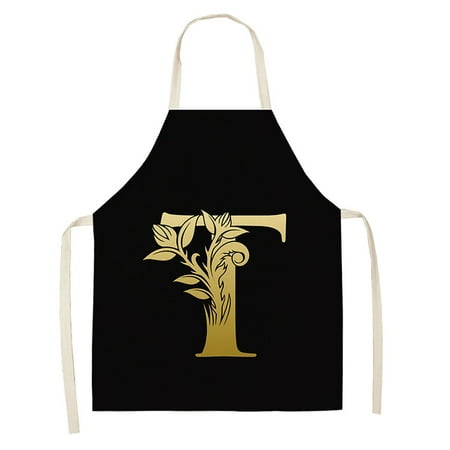 Meizhencang Golden Letter Alphabet Pattern Kitchen Apron Sleeveless Cooking Cleaning Tools
Meizhencang Golden Letter Alphabet Pattern Kitchen Apron Sleeveless Cooking Cleaning Tools