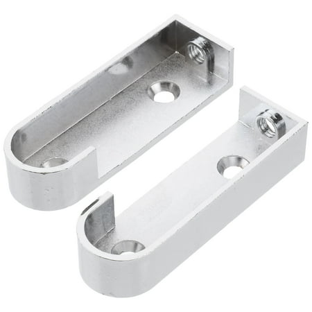 2Pcs Closet Rod End Supports Furniture Accessories Wardrobe Tube Support Bracket Clothes Hanging Rod Holder (Silver)
2Pcs Closet Rod End Supports Furniture Accessories Wardrobe Tube Support Bracket Clothes Hanging Rod Holder (Silver)