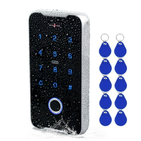 IP68 Waterproof RFID Access Control Keypad Fingerprint Biometrics