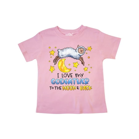 Inktastic I Love my Godfather to the Moon and Back Cute Sheep Gift Toddler Boy or Toddler Girl T-Shirt
Inktastic I Love my Godfather to the Moon and Back Cute Sheep Gift Toddler Boy or Toddler Girl T-Shirt