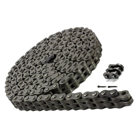 Jeremywell BL523 Leaf Chain 10 Feet For Forklift Masts Hoisting with 1 Connecting Link