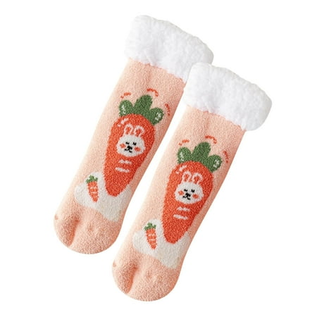 Socks for Women Women Winter Animal Printing Velvet Thickened Coral Velvet Floor Cotton Socks Sleep Towel Socks Grip Socks
Socks for Women Women Winter Animal Printing Velvet Thickened Coral Velvet Floor Cotton Socks Sleep Towel Socks Grip Socks