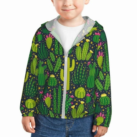 Sun Hoodie for Kids Cactus 1 Long Sleeve Swim Fishing Shirts Sun Protection Zip Up Jacket Clothing Athletic Hoodie
Sun Hoodie for Kids Cactus 1 Long Sleeve Swim Fishing Shirts Sun Protection Zip Up Jacket Clothing Athletic Hoodie