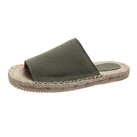 FITOOM Flat Sandals for Women Summer Casual Sewn Fisherman s Flat Bottomed Hand Woven Hemp Rope Bottom Slippers Lightweight Comfortable Non-Slip Outdoor Ladies Shoes
FITOOM Flat Sandals for Women Summer Casual Sewn Fisherman s Flat Bottomed Hand Woven Hemp Rope Bottom Slippers Lightweight Comfortable Non-Slip Outdoor Ladies Shoes
