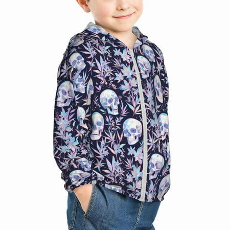 Uemuo Skull flower crystal Pattern Rash Guard for Boys Girls Long Sleeve Swim Shirts UPF 50+ UV Sun Protection Hooded Fishing Shirt with Pocket for Kid-4 Years
Uemuo Skull flower crystal Pattern Rash Guard for Boys Girls Long Sleeve Swim Shirts UPF 50+ UV Sun Protection Hooded Fishing Shirt with Pocket for Kid-4 Years