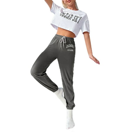 Colisha Ladies Comfort Summer Nightwear Baggy Letters Print Sleepwear Loose Fit Crew Neck Lounge Sets
Colisha Ladies Comfort Summer Nightwear Baggy Letters Print Sleepwear Loose Fit Crew Neck Lounge Sets