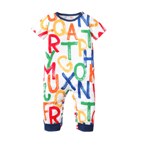 Kucnuzki Baby Boy Summer Clothes 6 Months Baby Boys Casual Bodysuits 9 Months Short Sleeve Colorful Letter Prints Causal Cozy Sweatshirt Bodysuits Blue
Kucnuzki Baby Boy Summer Clothes 6 Months Baby Boys Casual Bodysuits 9 Months Short Sleeve Colorful Letter Prints Causal Cozy Sweatshirt Bodysuits Blue
