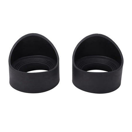 

2Pcs Rubber Eyepiece Eye 27Mm Collapsible Eye Guards Cups for Microscope Eyepieces Monoculars and Binoculars