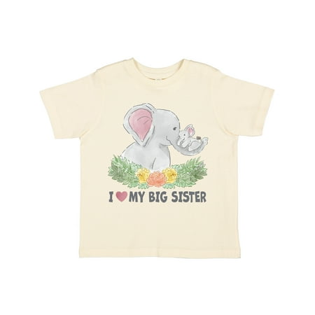 Inktastic I Love My Big Sister Elephant Family with Flowers Gift Toddler Boy or Toddler Girl T-Shirt
Inktastic I Love My Big Sister Elephant Family with Flowers Gift Toddler Boy or Toddler Girl T-Shirt