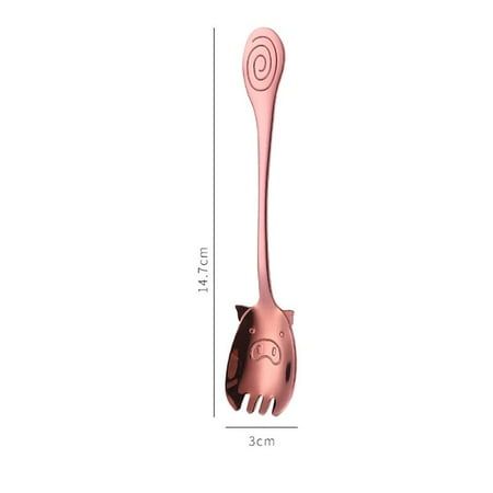 1PC Cute Animal Small Spoon Fruit Fork Stainless Steel Ice Cream Cake Dessert Spoon Coffee Stirring Spoon DIY Tableware Supplies
1PC Cute Animal Small Spoon Fruit Fork Stainless Steel Ice Cream Cake Dessert Spoon Coffee Stirring Spoon DIY Tableware Supplies