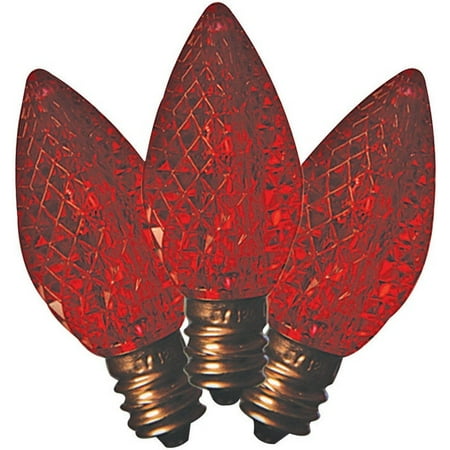 Holiday Bright Lights Holiday Bright Lights BU25LEDFC7-TRDA C7 SMD LED Replacement Bulb Red
Holiday Bright Lights Holiday Bright Lights BU25LEDFC7-TRDA C7 SMD LED Replacement Bulb Red