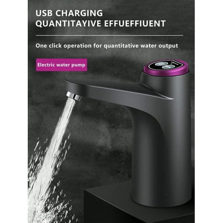 JZSHICHAOCAR Portable USB Charging Water Dispenser for 5 Gallon Bottle 600ml Quantitative Water with 2 Colors Power Light Multipurpose Camping Jug Dispenser for 2-5 Gallon Bottles
JZSHICHAOCAR Portable USB Charging Water Dispenser for 5 Gallon Bottle 600ml Quantitative Water with 2 Colors Power Light Multipurpose Camping Jug Dispenser for 2-5 Gallon Bottles