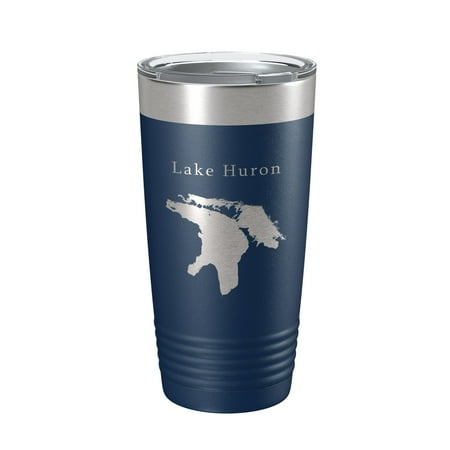 Lake Huron Map Tumbler Travel Mug Insulated Laser Engraved Coffee Cup Michigan Ontario 20 oz Navy Blue
Lake Huron Map Tumbler Travel Mug Insulated Laser Engraved Coffee Cup Michigan Ontario 20 oz Navy Blue