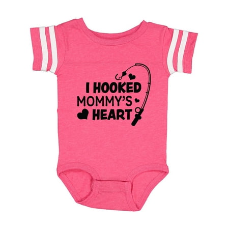 Inktastic I Hooked Mommy s Heart with Fishing Rod Gift Baby Boy or Baby Girl Bodysuit
Inktastic I Hooked Mommy s Heart with Fishing Rod Gift Baby Boy or Baby Girl Bodysuit