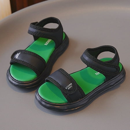 PEASKJP Girls Sandals Little Kid Anti-Slip Open Toe Strap Sandals Casual Beach Sandals Shoes Black 37
PEASKJP Girls Sandals Little Kid Anti-Slip Open Toe Strap Sandals Casual Beach Sandals Shoes Black 37