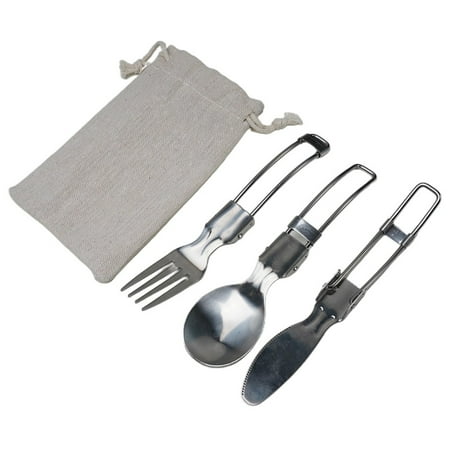 Geege Stainless Steel Foldable Camping Spoon Fork Chopsticks Flatware Utensil Set+Bag
Geege Stainless Steel Foldable Camping Spoon Fork Chopsticks Flatware Utensil Set+Bag