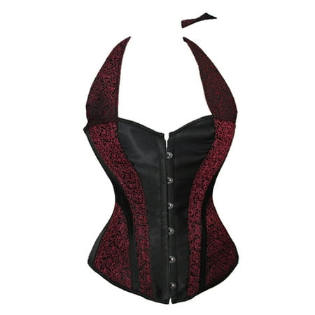 Fesfesfes Ladies Sexy Halter Corset With Shoulder Strap Women Court Corset Contrast Color Underwear Shapewear Sale or Clearance
Fesfesfes Ladies Sexy Halter Corset With Shoulder Strap Women Court Corset Contrast Color Underwear Shapewear Sale or Clearance