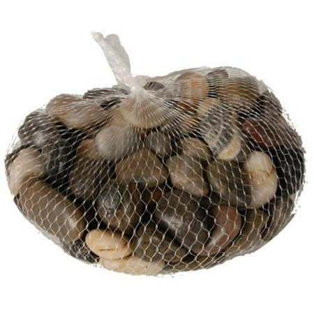 Bag of Assorted Natural River Rock Pebbles 36 Oz. - Walmart.com