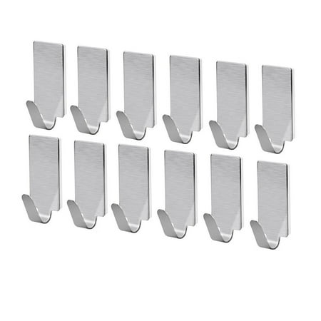 said 12pcs Adhesive Stainless Steel Towel Hooks Towel Racks Wall Hooks for Kitchen Bathroom
said 12pcs Adhesive Stainless Steel Towel Hooks Towel Racks Wall Hooks for Kitchen Bathroom