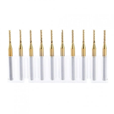 Qiilu 10Pcs 1.5mm Cutting Edge End Mill Engraving Bit Tungsten 1/8 Shank 3.175mm HQ End Mill
Qiilu 10Pcs 1.5mm Cutting Edge End Mill Engraving Bit Tungsten 1/8 Shank 3.175mm HQ End Mill