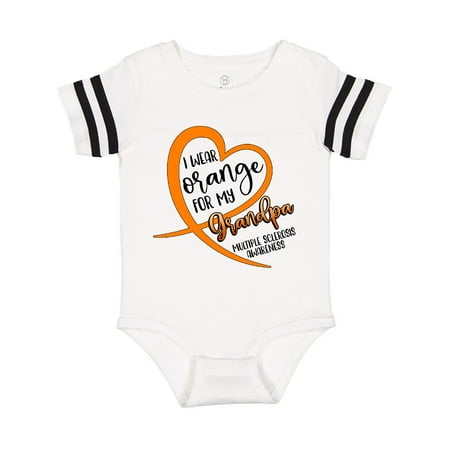 Inktastic I Wear Orange for my Grandpa Multiple Sclerosis Awareness Gift Baby Boy or Baby Girl Bodysuit
Inktastic I Wear Orange for my Grandpa Multiple Sclerosis Awareness Gift Baby Boy or Baby Girl Bodysuit