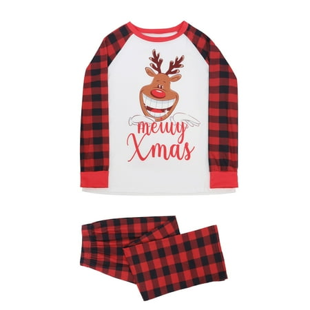 Christmas Pajamas for Family Parent-Child Outfit Winter Fall Letter Deer Print Top Plaid Pants Sleepwear Pajama Sets
Christmas Pajamas for Family Parent-Child Outfit Winter Fall Letter Deer Print Top Plaid Pants Sleepwear Pajama Sets