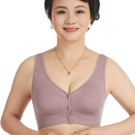 KZKR Women s Front Buckle Nursing Bras No Steel Ring Vest Type Seamless Support Front Snap Maternity Vest Bra
KZKR Women s Front Buckle Nursing Bras No Steel Ring Vest Type Seamless Support Front Snap Maternity Vest Bra