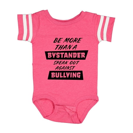 Inktastic Be More Than a Bystander- Speak out Against Bullying Gift Baby Boy or Baby Girl Bodysuit
Inktastic Be More Than a Bystander- Speak out Against Bullying Gift Baby Boy or Baby Girl Bodysuit