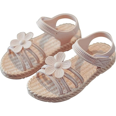 Toddler Girls Sandals Hook Loop Flower Shoes Comfortable Lightweight Casual Sandals Summer Beach
Toddler Girls Sandals Hook Loop Flower Shoes Comfortable Lightweight Casual Sandals Summer Beach