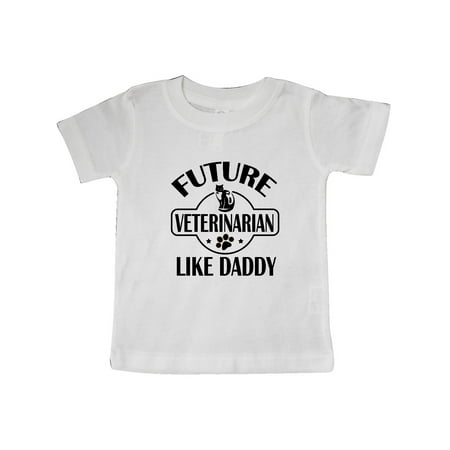 Inktastic Veterinarian Like Daddy Gift Baby Boy or Baby Girl T-Shirt