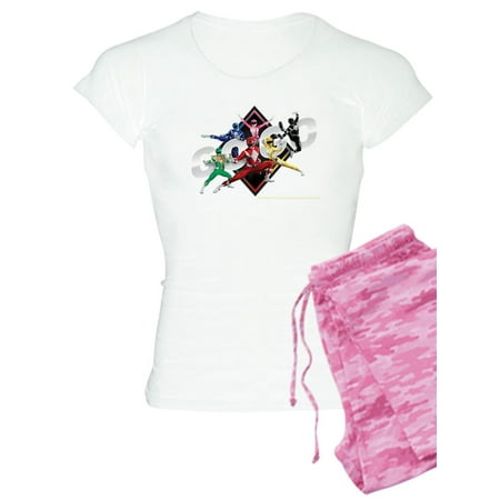 CafePress - Mighty Morphin Power Rangers G - Women s Light Pajamas