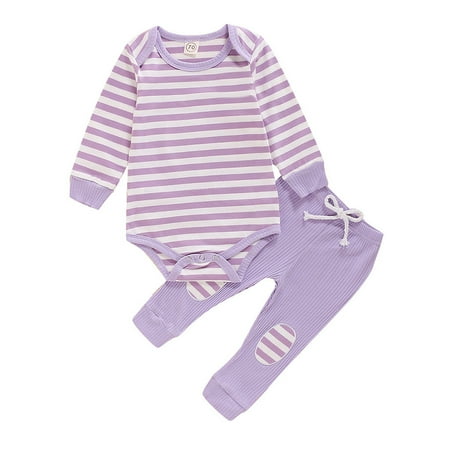 Honeeladyy Winter Infant Baby Boys Girls Long Sleeve Striped Romper Bodysuit+Pants Outfits Purple Sales Online
Honeeladyy Winter Infant Baby Boys Girls Long Sleeve Striped Romper Bodysuit+Pants Outfits Purple Sales Online