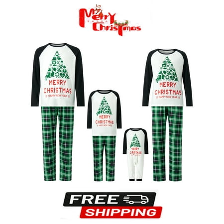 Gueuusu Matching Family Pajamas Sets Christmas Pjs Letter Print Top and Plaid Pants Jammies Sleepwear
Gueuusu Matching Family Pajamas Sets Christmas Pjs Letter Print Top and Plaid Pants Jammies Sleepwear