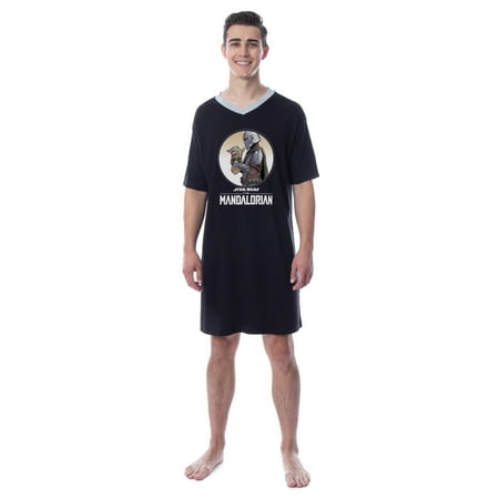Star Wars Mens The Mandalorian Grogu Baby Yoda Nightgown Sleep Pajama Shirt (S)
Star Wars Mens The Mandalorian Grogu Baby Yoda Nightgown Sleep Pajama Shirt (S)