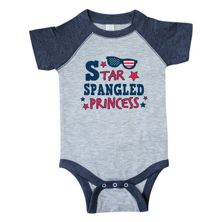 Inktastic Star Spangled Princess with Sunglasses and Stars Gift Baby Girl Bodysuit 
Inktastic Star Spangled Princess with Sunglasses and Stars Gift Baby Girl Bodysuit