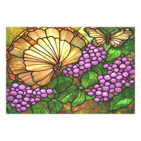 Stained Glass Butterfly 12x18in Heat-Resistant Non-Slip Place Mat Durable and Wrinkle-Resistant
Stained Glass Butterfly 12x18in Heat-Resistant Non-Slip Place Mat Durable and Wrinkle-Resistant