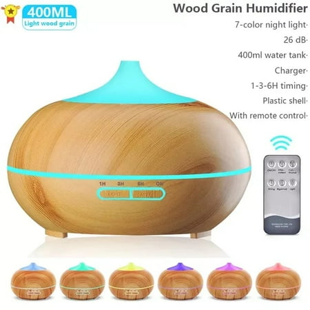 Wood Essential Oil Diffuser Ultrasonic USB Air Humidifier With 7 Color LED Lights Remote Control Office Home Difusor
Wood Essential Oil Diffuser Ultrasonic USB Air Humidifier With 7 Color LED Lights Remote Control Office Home Difusor