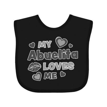 Inktastic Valentine s Day My Abuelita Loves Me Hearts and Lips Gift Baby Boy or Baby Girl Bib
Inktastic Valentine s Day My Abuelita Loves Me Hearts and Lips Gift Baby Boy or Baby Girl Bib