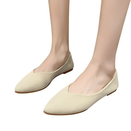 f21 Fashion Women Cloth Breathable Flat Pointed Toe Comfortable Slip On Casual Single Shoes Flat Sandals Dress Shoes Size 9 Beige
f21 Fashion Women Cloth Breathable Flat Pointed Toe Comfortable Slip On Casual Single Shoes Flat Sandals Dress Shoes Size 9 Beige