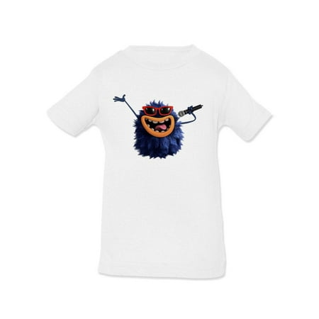 Hairy Monster Singing T-Shirt Infant -Image by Shutterstock 24 Months