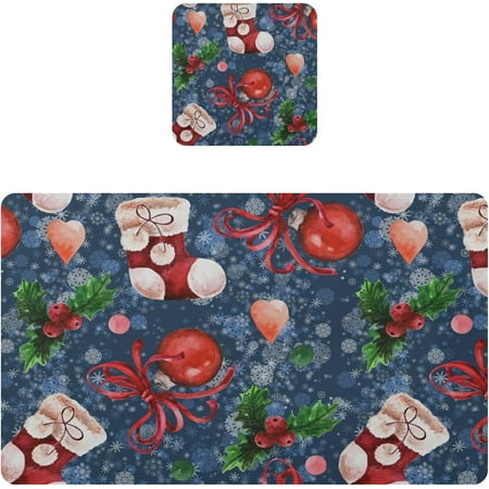 SKYSONIC Winter Snowflake Xmas Leather Placemats Set of 1 Non Slip Heat-Resistant Washable Waterproof Table Place Mats with Coasters for Kitchen Dining Table Holiday Home Decoration 11.8 x 17.5
SKYSONIC Winter Snowflake Xmas Leather Placemats Set of 1 Non Slip Heat-Resistant Washable Waterproof Table Place Mats with Coasters for Kitchen Dining Table Holiday Home Decoration 11.8 x 17.5