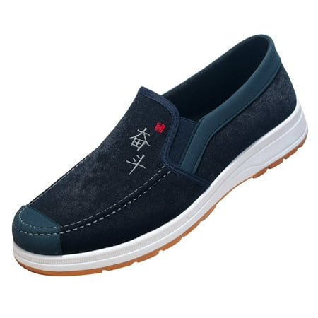 Fashion All Season Men Casual Shoes Flat Non Slip Lightweight Suede Cloth Solid Color Comfortable Elastic Slip On Shoes for Men Slip on Foam Insert Casual Walking Relaxed Fit Shoes Mens Casual Men
Fashion All Season Men Casual Shoes Flat Non Slip Lightweight Suede Cloth Solid Color Comfortable Elastic Slip On Shoes for Men Slip on Foam Insert Casual Walking Relaxed Fit Shoes Mens Casual Men