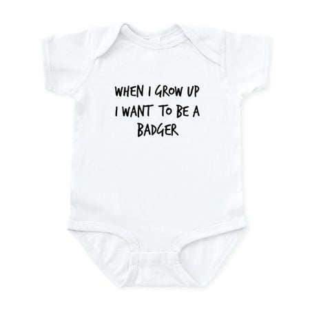 CafePress - Grow Up Badger Infant Bodysuit - Baby Light Bodysuit Size Newborn - 24 Months
CafePress - Grow Up Badger Infant Bodysuit - Baby Light Bodysuit Size Newborn - 24 Months