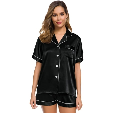 Ladies Silk Satin Pajama Set Button Casual Wear Pajamas Fashion Two Piece Trousers Pj Set XXL
Ladies Silk Satin Pajama Set Button Casual Wear Pajamas Fashion Two Piece Trousers Pj Set XXL