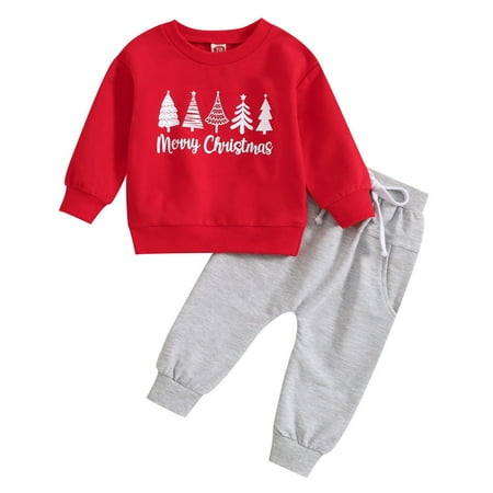 Toddler Girl Outfits Long Sleeve Print Shirt Tops and Pants 2Pcs Fall and Winter Boy Clothes
Toddler Girl Outfits Long Sleeve Print Shirt Tops and Pants 2Pcs Fall and Winter Boy Clothes