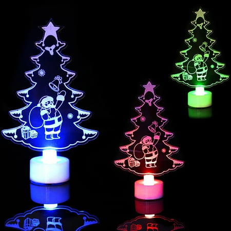 Bestjia 3D Christmas Tree Santa Claus Snowman LED Night Light Colorful Lamp Party Decor
Bestjia 3D Christmas Tree Santa Claus Snowman LED Night Light Colorful Lamp Party Decor
