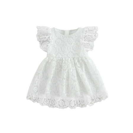 Arvbitana Baby Girls White Casual Dresses Toddler Girl Summer Beach Flying Sleeve Round Neck Lace Floral Dress 12M-5T
Arvbitana Baby Girls White Casual Dresses Toddler Girl Summer Beach Flying Sleeve Round Neck Lace Floral Dress 12M-5T
